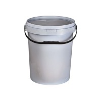 25L White Bucket