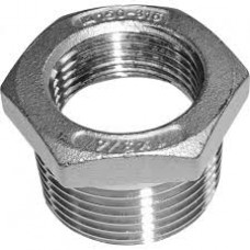 1" to 1/2" Reducing Bush (Stainless Steel)