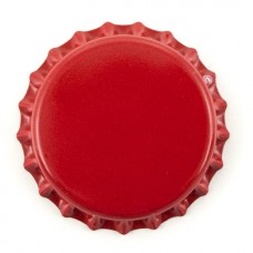 Red Crown Bottle Caps (100)